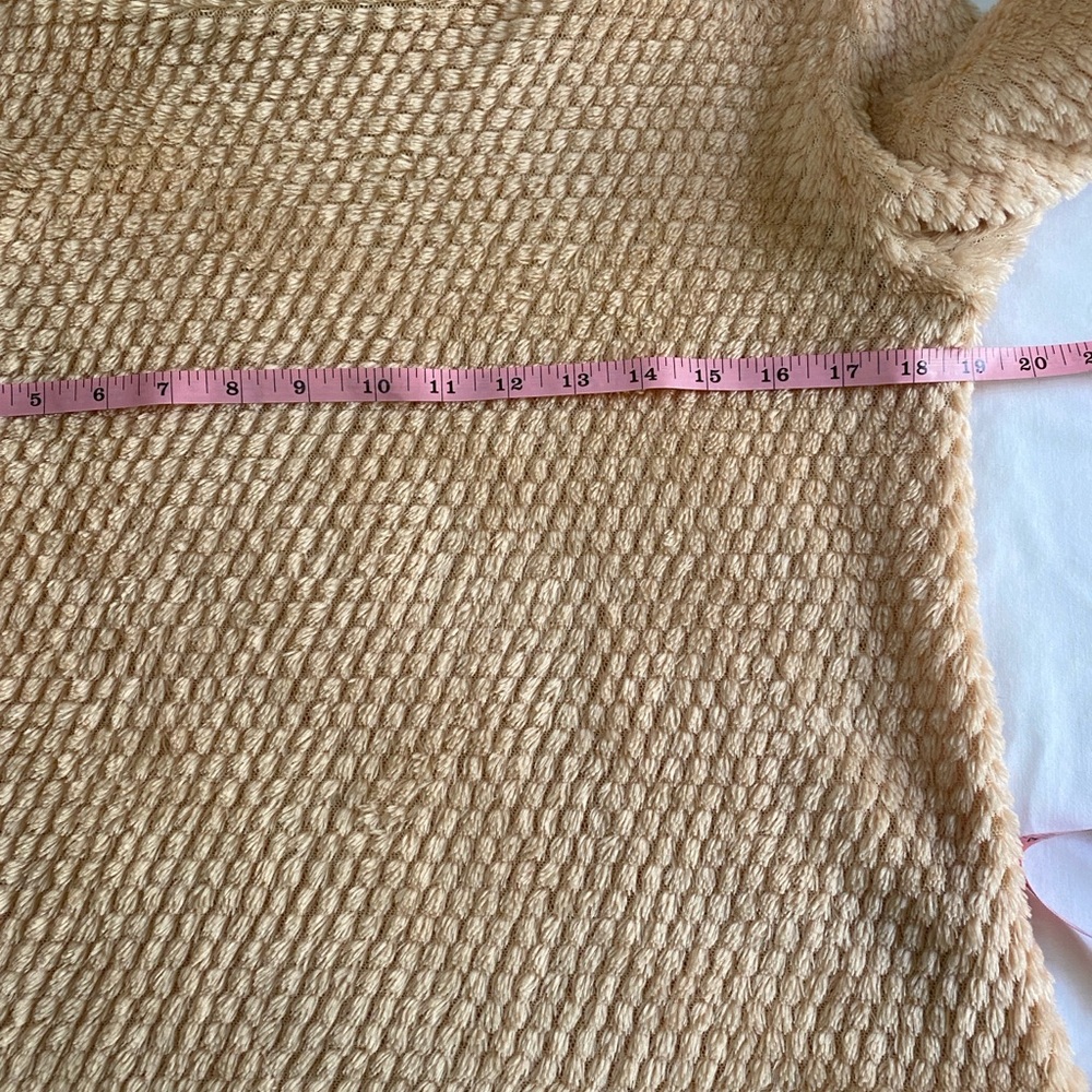 dudley‎ stephens Brighton Sherbert Pink Bubble Fleece Boatneck Top XS - Picture 7 of 8